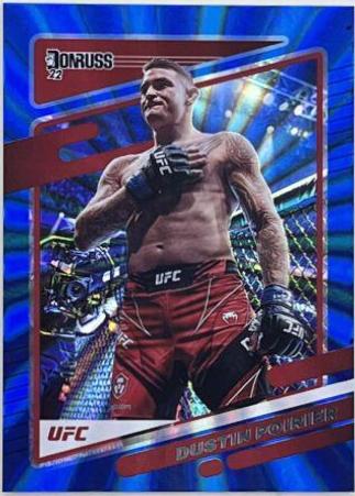 Dustin Poirier 2022 Panini Donruss UFC Base #29 Blue