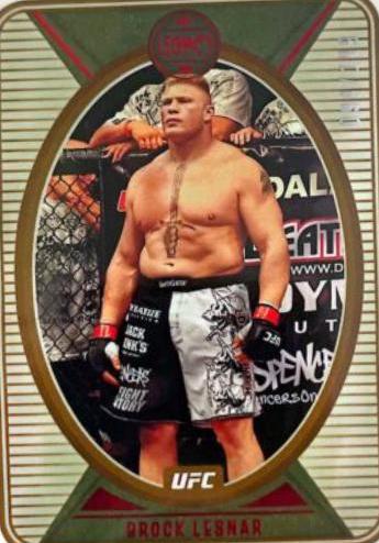 Brock Lesnar 2022 Panini Chronicles UFC Base Legacy #147 Green
