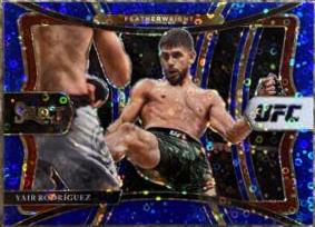 Yair Rodríguez 2021 Panini Select UFC Premier Level #124 Blue Disco