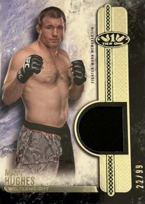 Matt Hughes 2017 Topps UFC Knockout Tier One Relics #T1R-MHU Green