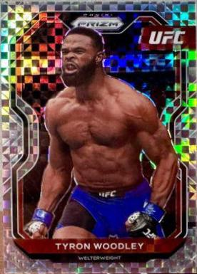 Tyron Woodley 2021 Panini Prizm UFC Base #33 Octagon