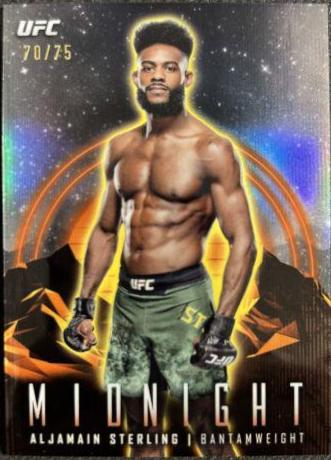 Aljamain Sterling 2024 Topps Midnight UFC Base #96 Dusk