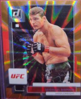 Michael Bisping 2023 Panini Donruss UFC Base #43 Orange Laser