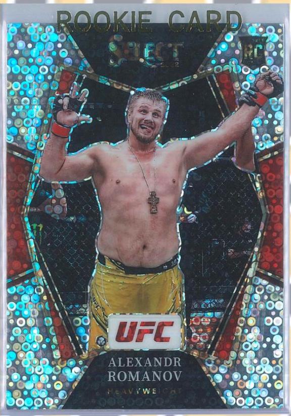 Alexandr Romanov 2022 Panini Select UFC Premier Level #169 Disco