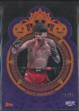 Ignacio Bahamondes 2024 Topps Noche UFC Base #12 Purple