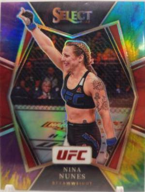 Nina Nunes 2022 Panini Select UFC Mezzanine #374 Tie Dye
