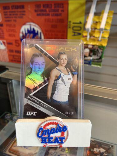 Miesha Tate 2022 Panini Chronicles UFC Base Black #204 Gold