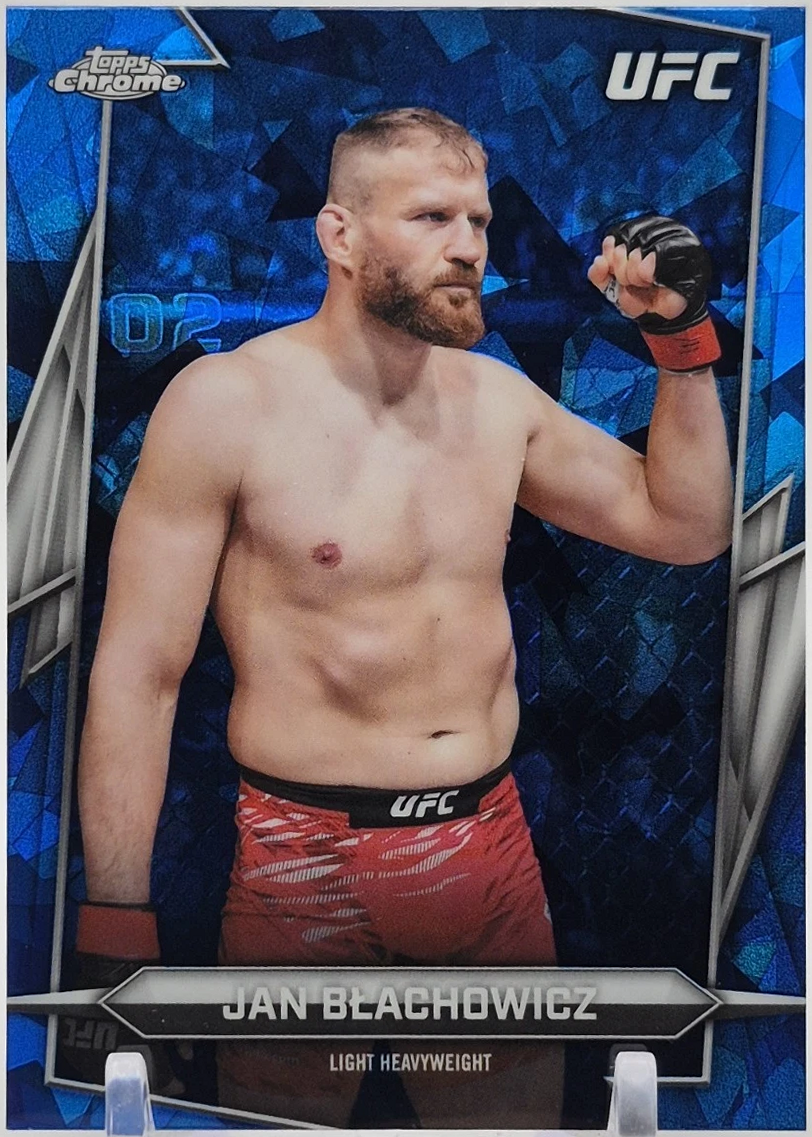 Jan Błachowicz 2026 Topps Chrome Sapphire UFC Base #119 Orange Sapphire