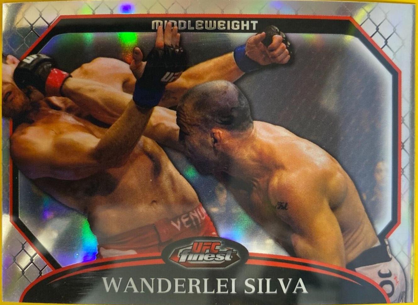 Wanderlei Silva 2011 Topps Finest UFC Base #26 Refractor