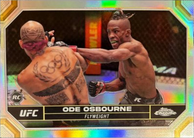 Ode Osbourne 2024 Topps Chrome UFC Base #133 Magenta Refractor