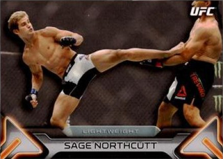 Sage Northcutt 2016 Topps UFC Knockout Base #86 Silver