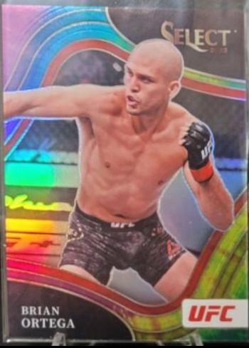 Brian Ortega 2022 Panini Select UFC Octagonside #255 Tie Dye