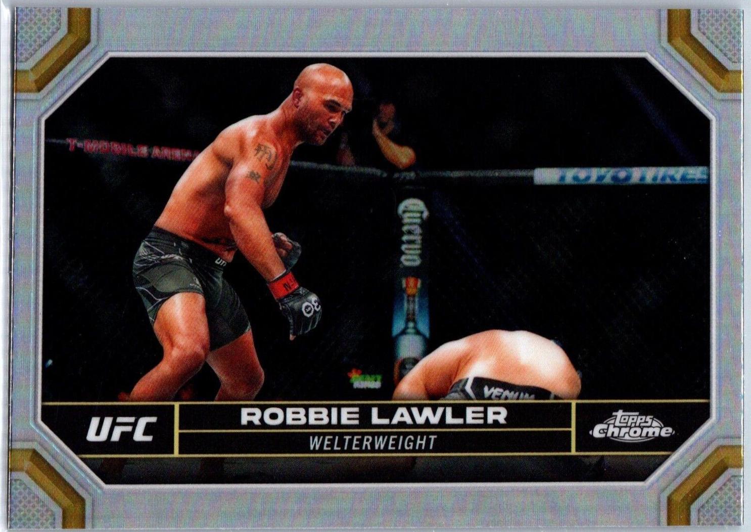 Robbie Lawler 2024 Topps Chrome UFC Base #165 Refractor