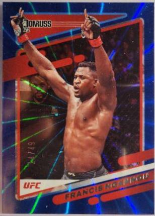 Francis Ngannou 2022 Panini Donruss UFC Base #39 Blue