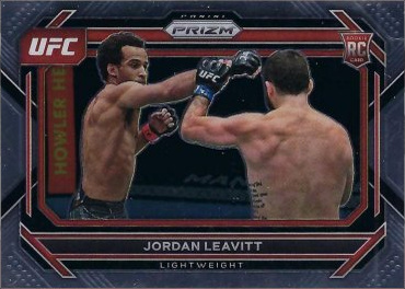 Jordan Leavitt 2023 Panini Prizm UFC Base #84 Green
