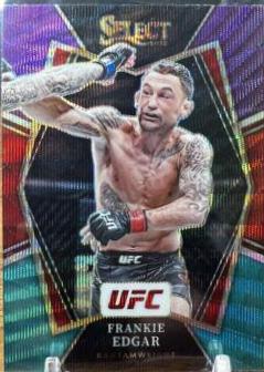 Frankie Edgar 2022 Panini Select UFC Premier Level #152 Black Flash