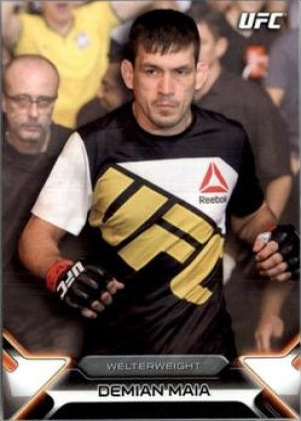 Demian Maia 2016 Topps UFC Knockout Base #34 Gold