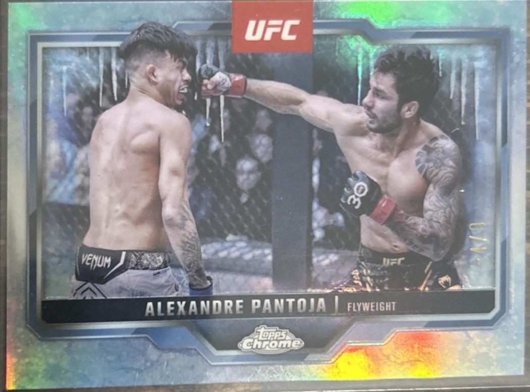 Alexandre Pantoja 2025 Topps Chrome UFC Base #188 FrozenFractor