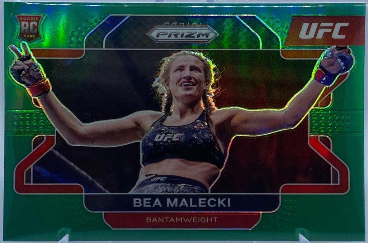 Bea Malecki 2022 Panini Prizm UFC Base #17 Green