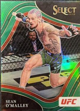 Sean O'Malley 2022 Panini Select UFC Octagonside #287 Green