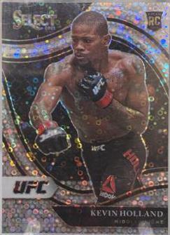 Kevin Holland 2021 Panini Select UFC Octagonside #288 Black Disco