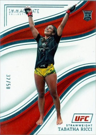 Tabatha Ricci 2023 Panini Immaculate Collection UFC Base #6 Purple