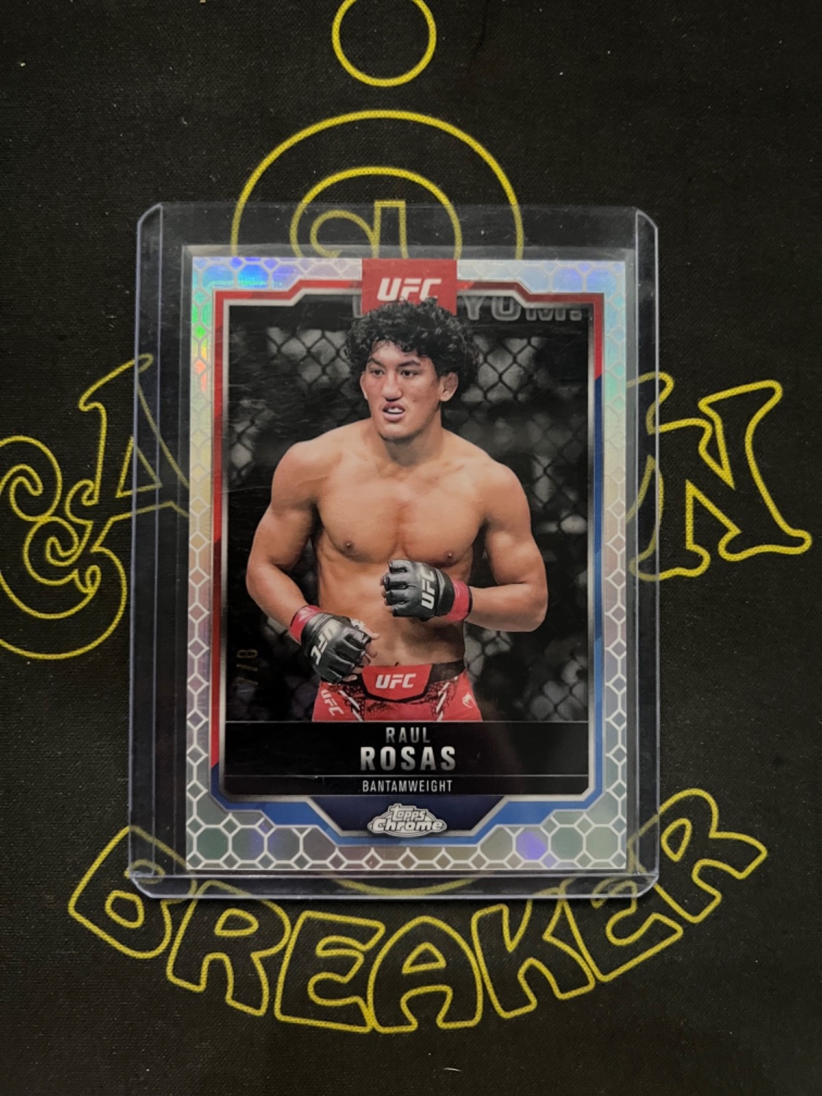 Raul Rosas 2025 Topps Chrome UFC Base #120 OctaFractor