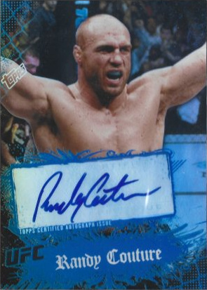 Randy Couture 2010 Topps UFC Main Event Base #42 Diamond
