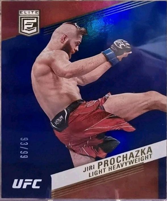 Jiri Prochazka 2023 Panini Chronicles UFC Base Elite #255 Blue