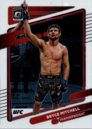 Bryce Mitchell 2022 Panini Donruss Optic UFC Base #39 Lucky Envelopes