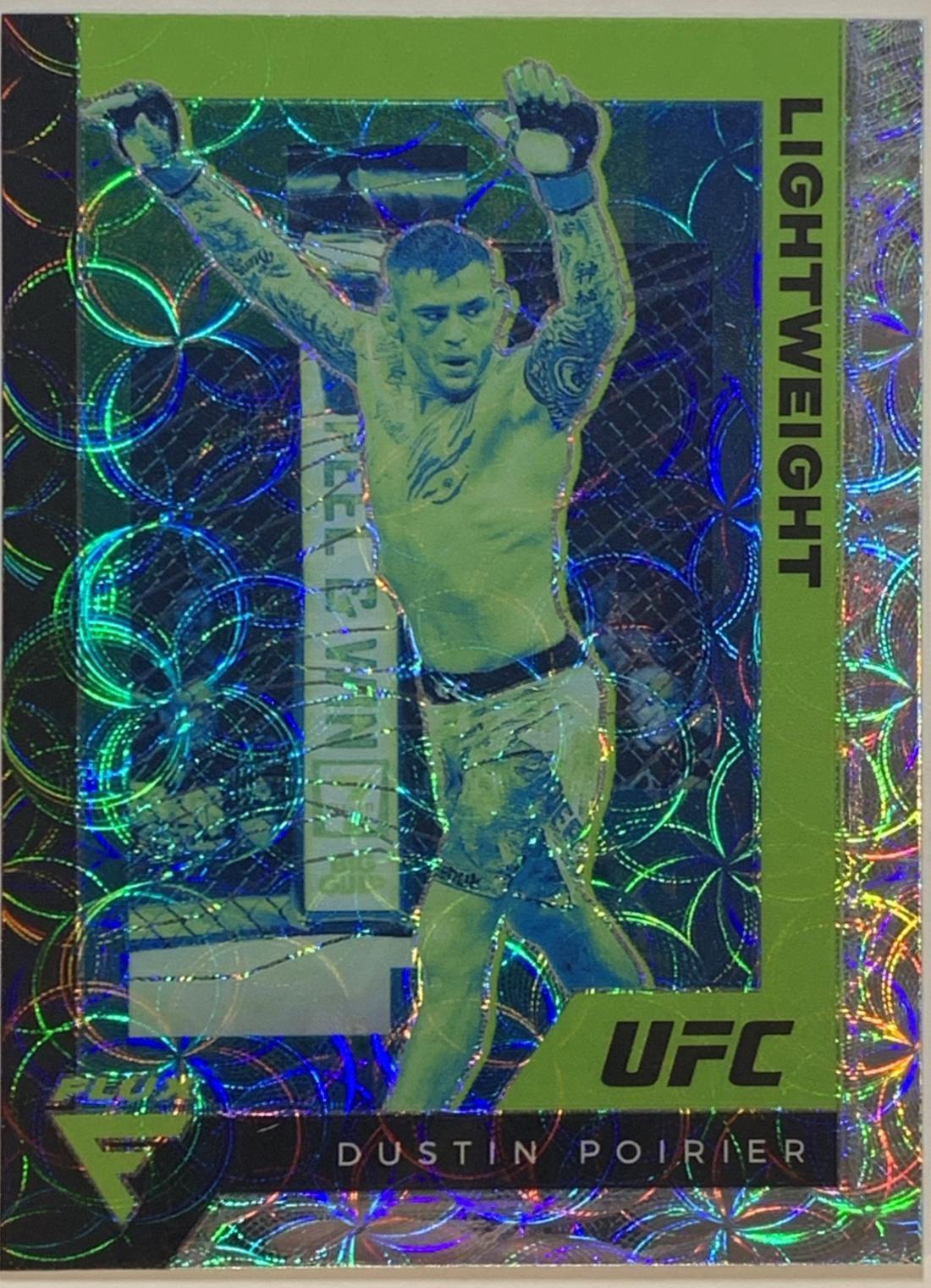 Dustin Poirier 2021 Panini Chronicles UFC Base Flux #252 Asia