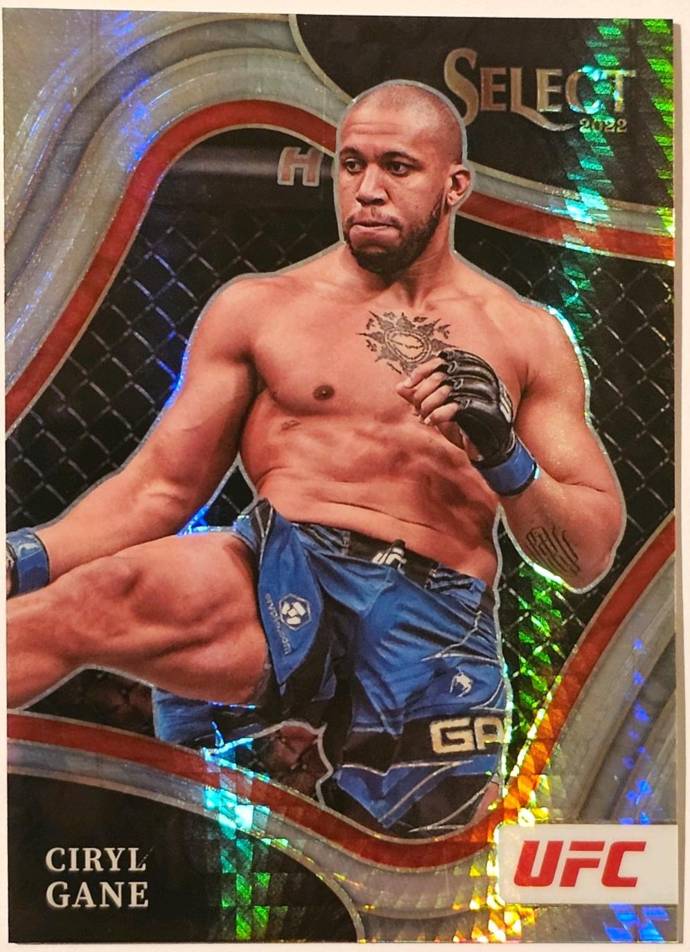 Ciryl Gane 2022 Panini Select UFC Octagonside #231 Lucky Envelopes