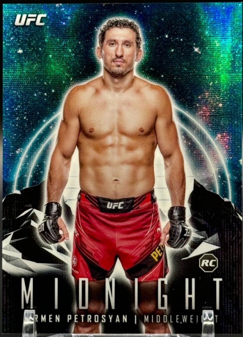 Armen Petrosyan 2024 Topps Midnight UFC Base #78 Midnight