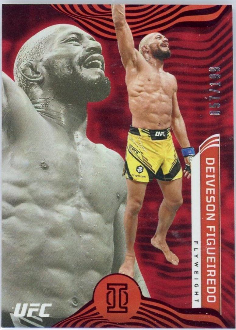 Deiveson Figueiredo 2022 Panini Chronicles UFC Base Illusions #269 Red