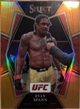 Ryan Spann 2022 Panini Select UFC Premier Level #174 Orange