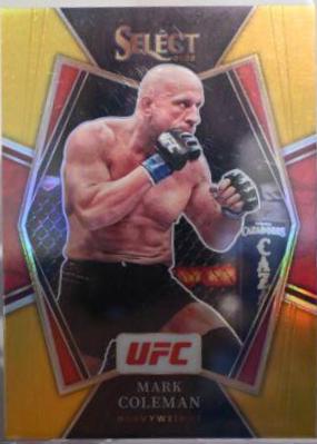 Mark Coleman 2022 Panini Select UFC Premier Level #178 Gold