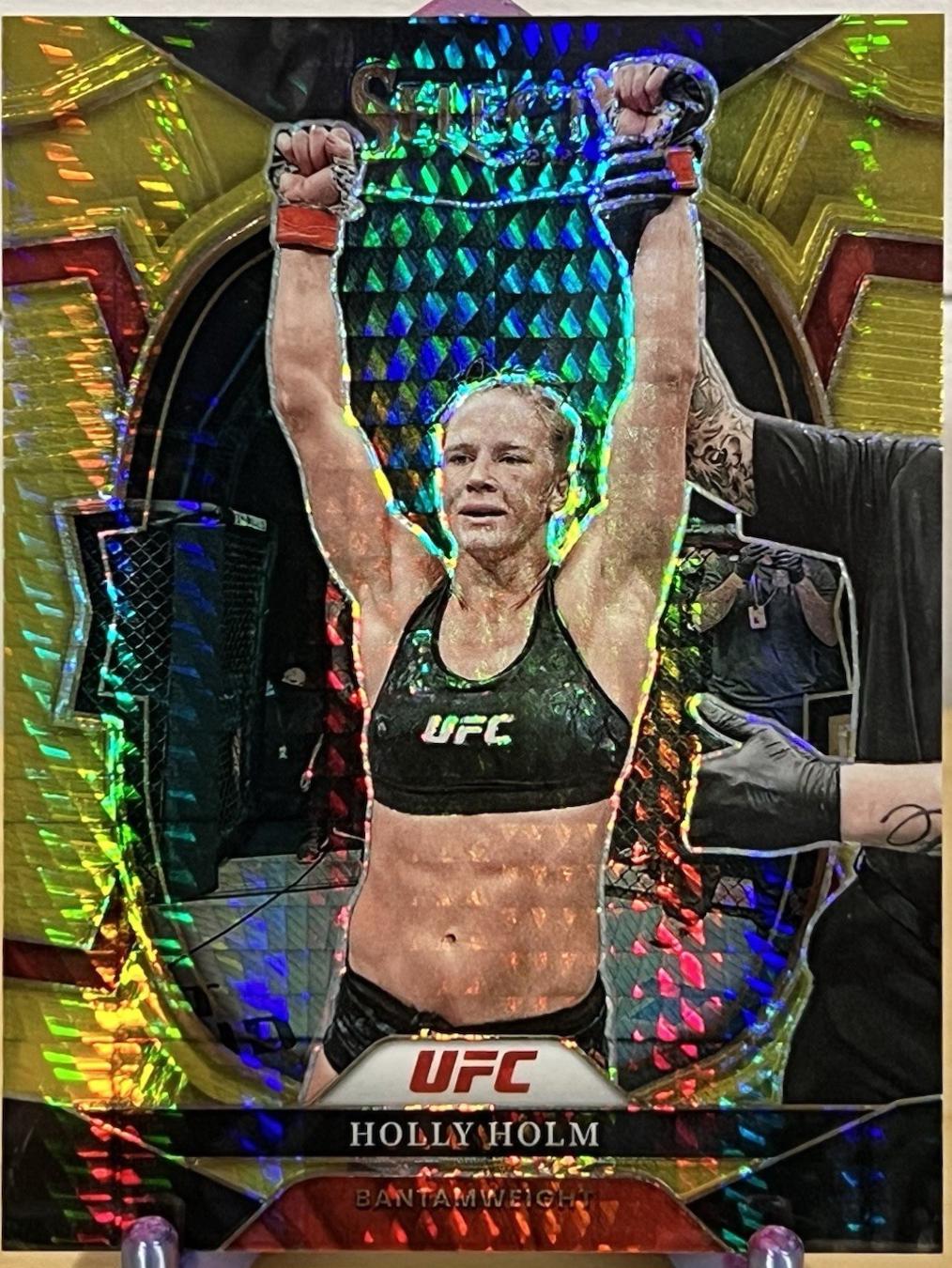 Holly Holm 2023 Panini Select UFC Concourse #44 Lucky Envelopes