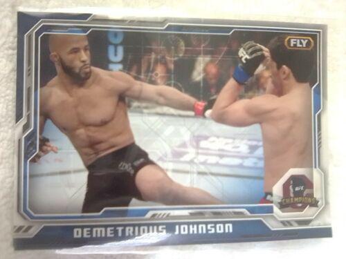 Demetrious Johnson 2014 Topps UFC Champions Base #156 Blue