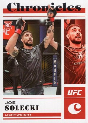 Joe Solecki 2023 Panini Chronicles UFC Base Chronicles #94 Silver