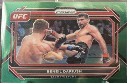 Beneil Dariush 2023 Panini Prizm UFC Base #28 Green