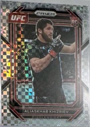 Aliaskhab Khizriev 2023 Panini Prizm UFC Base #141 Lucky Envelopes