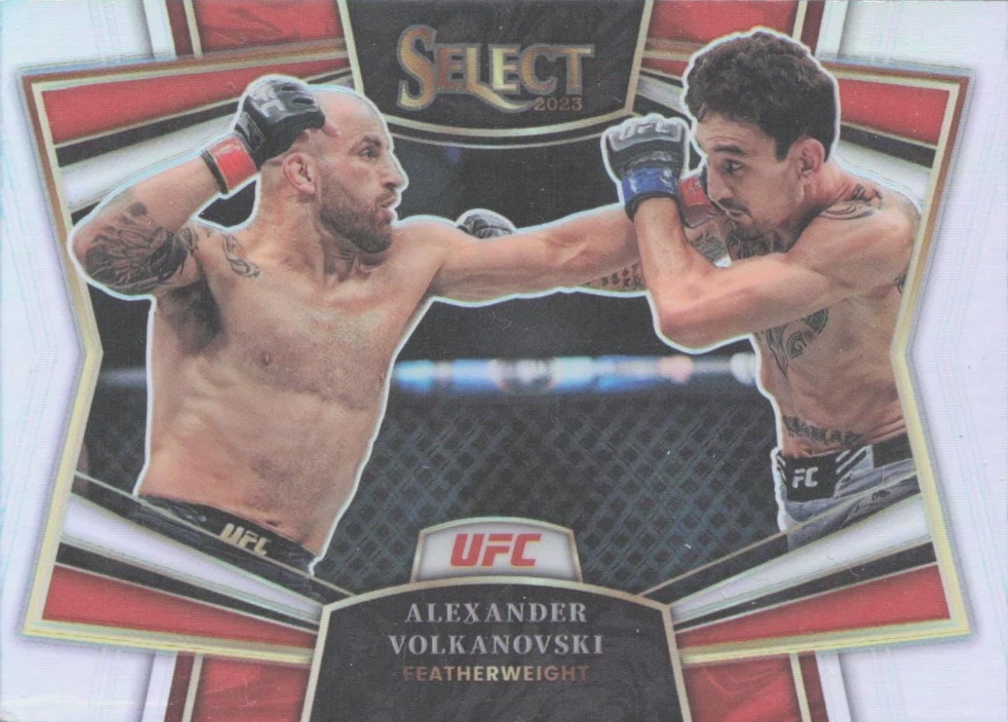 Alexander Volkanovski 2023 Panini Select UFC Snapshots #4 Silver