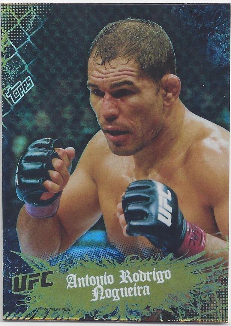 Antonio Rodrigo Nogueira 2010 Topps UFC Main Event Base #87 Gold