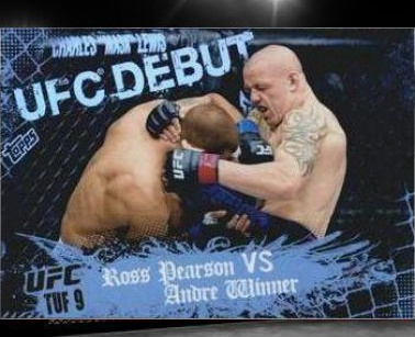 Andre Winner / Ross Pearson 2010 Topps UFC Main Event Base #115 Diamond