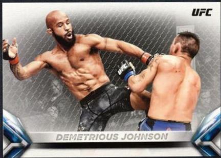 Demetrious Johnson 2018 Topps UFC Knockout Base #21 SP