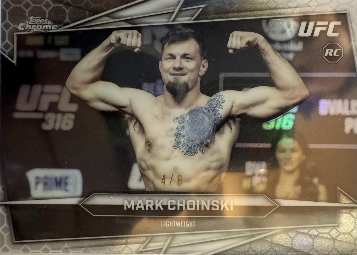 Mark Choinski 2026 Topps Chrome UFC Base #102 Octafractor