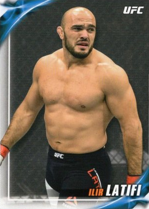 Ilir Latifi 2019 Topps UFC Knockout Base #83 Green