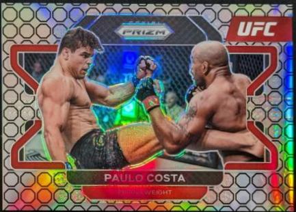 Paulo Costa 2022 Panini Prizm UFC Base #68 Octagon