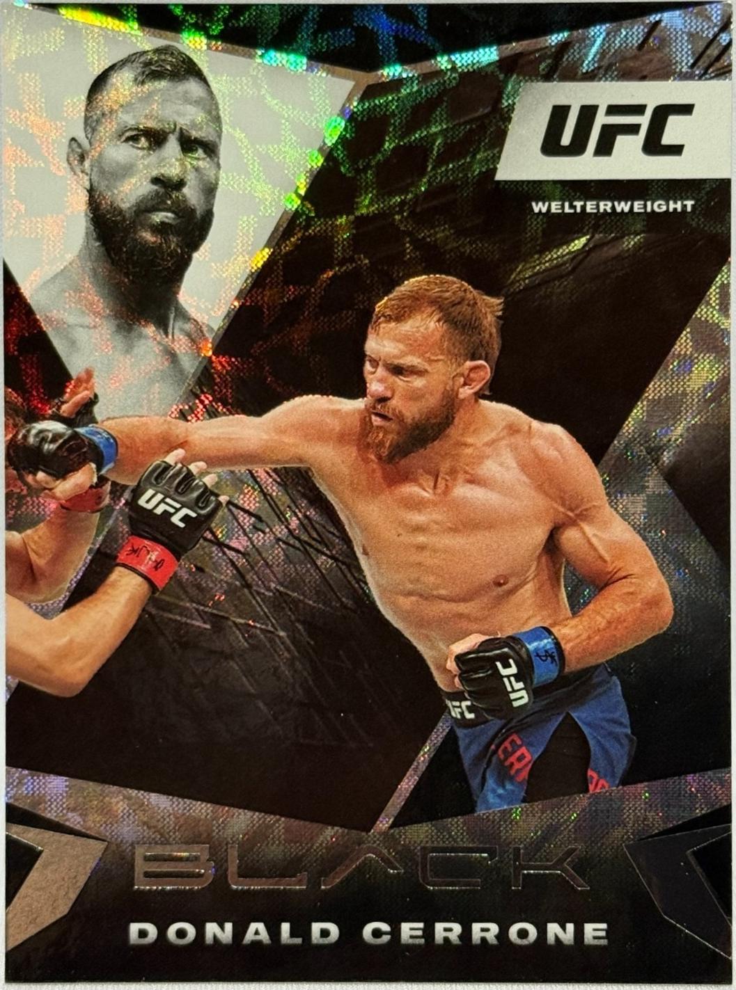 Donald Cerrone 2021 Panini Chronicles UFC Base Black #117 Asia