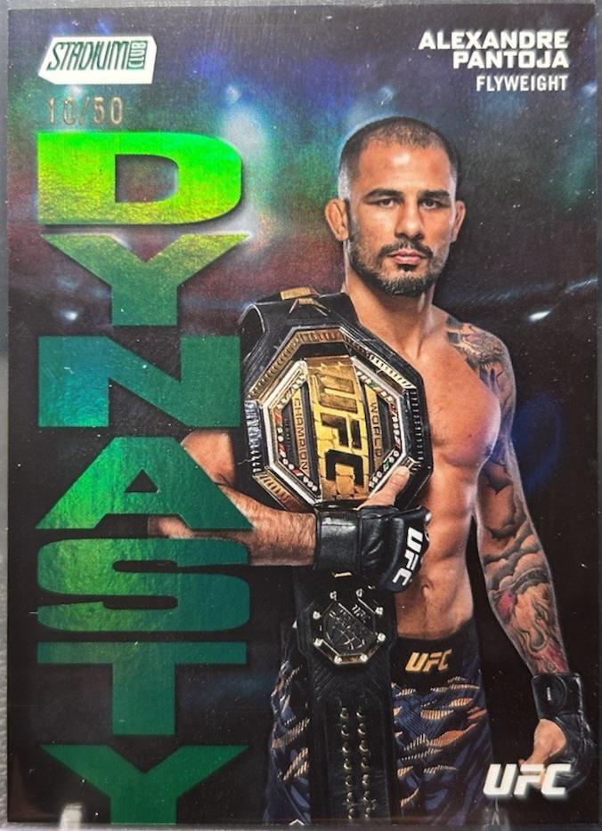Alexandre Pantoja 2025 Topps Stadium Club UFC Dynasty and Destiny #DD-9 Green